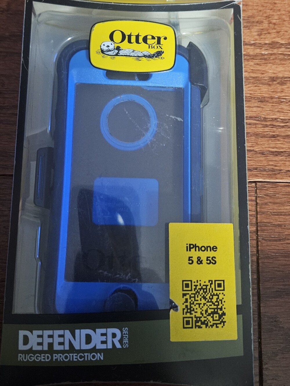 OtterBox Defender Series Rugged Case for iPhone 5 & 5S - Blue and Black Open BOX